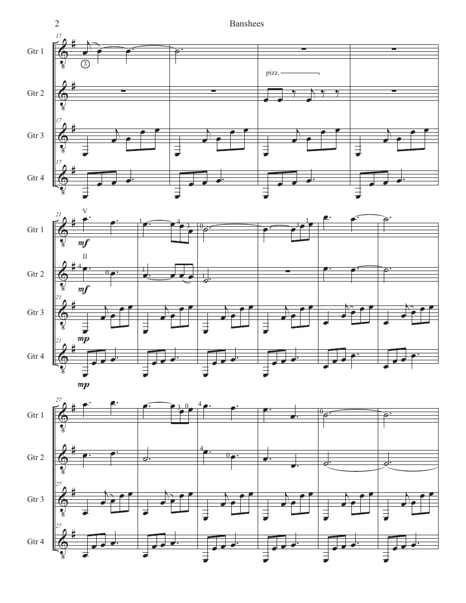 Banshees, sample page 2